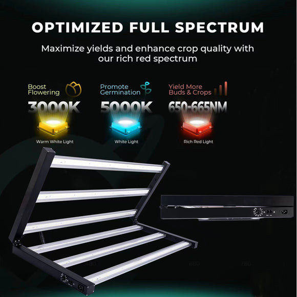 Sayhon XS Bar Grow Light Series Full Spectrum Plants Grow Light 720W 1000W 1400W